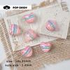 Resina pintada a mano camaleón del amor con purpurina lindos pendientes multicolor pulsera collar joyería material hecho a mano cuentas