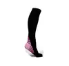 C En stock, transfronterizos, calcetines de ciclismo de color degradado para hombres y mujeres, calcetines de compresión para deportes