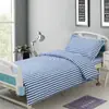 Conjunto de Lençóis para Cama de Hospital de Três Peças, Espessado e Densamente Tecido, Adequado para Casas de Repouso, Dormitórios Estudantis e Hospitais, Personalizável