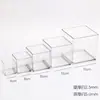 Caja de Almacenamiento para Refrigerador Cuadrada Acrílico Transparente Frutas y Verduras Dividida Conservación Fresca Almacenamiento de Huevos Organización
