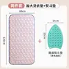 Pad Aislante Térmico Colgante con Círculos Rosa Claro, Pad para Planchar Resistente a Altas Temperaturas, Tabla de Planchar Impermeable Antideslizante Engrosada de Seis Capas, Antiescarchas
