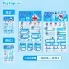 Set de Pegatinas de Nombre Doraemon Joytop para la Temporada de Regreso a Clases Pegatinas de Etiquetas Impermeables DIY de Dibujos Animados para Niños