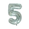 Set de globos de cristal gelatina popular al por mayor transfronterizo de 32 pulgadas 40 pulgadas versión estadounidense de cuerpo delgado de película de aluminio globo digital