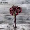 Flores y Frutas Artificiales de Fabricantes Extranjeros, Flores Falsas y Plantas Verdes al por Mayor, Manualidades para Decoración de Bodas, Estilo Ins