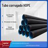 Ponte circular PE tubo espiral de grande diâmetro roscado tubo hdpe tubo corrugado de parede dupla