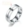 Accesorios de venta caliente transfronterizos: anillos de acero inoxidable incrustados con diamantes, anillos de pareja modernos y sencillos, joyería al por mayor europea y americana de Amazon
