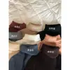 Camiseta Básica de Punto Negra de Cuello Alto para Mujer Otoño e Invierno Nuevo Ajustado Manga Larga Suéter Jersey Suave Superior de Invierno