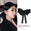 Horquilla de pelo con lazo grande de peluche, nueva horquilla de pelo rojo de Corea del Sur, accesorios para el cabello con linda horquilla peluda.