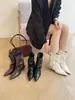Botines de Moda con Punta Fina, que Aumentan la Altura, Hebilla de Cinturón Estilo Europeo y Americano, Nueva Colección Otoño/Invierno 2026