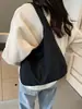 Bolsa de Lona Transfronteriza para Mujer, Nuevo Estilo Verano 2026, Bolso de Hombro Simple de Gran Capacidad, Bolso de Hombro de Diseño Nicho