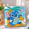 Pintura de Diamantes para Niños Kuromi Hecho a Mano DIY Pintura de Pegatinas de Diamantes Sanrio Pintura de Diamantes con Diamantes Completos 5D Tamaño Pequeño