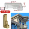 Molde de Viga Estilo Chino Columna Romana Molde de Alero Cornisa de Cemento Línea de Aleros de Casa Set Completo de Encofrado de Plástico para Villa