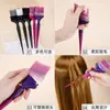 Wanmei Kit de Pincéis Descartáveis para Coloração de Cabelo Transfronteiriço com Múltiplas Cabeças de Pincel Adequado para Todos os Cenários, Ferramentas de Coloração de Cabelo para Salões de Beleza e Uso Doméstico