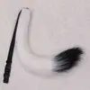 Cola de Zorro Cosplay Cola de Zorro Cola de Zorro Lobo Peluche Cola de Animal Realista Correa de Cosplay Accesorio para Novio y Novia