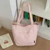 Bolsa de Lona de Gran Capacidad para Mujer 2026 Nuevo Verano Moda Casual Ligera para la Escuela y el Trabajo Bolsa Tote Bolsa de Hombro