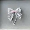 Estilo Ballet Renda Pérola Laço DIY Flor de Sapato Acessórios de Adorno de Cabeça Boneca de Pelúcia Chapéu Acessórios de Roupa Infantil Acessórios