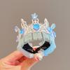 Accesorio para el Cabello de Corona de Princesa para Niñas Herramienta para Moños Infantiles Pasador de Brillo para Niña Pequeña Pinza para Cola de Cabello en la Parte Posterior de la Cabeza para Niñas