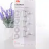 Aibida Gancho Gancho Perchero Cuadrado Transparente Gancho Adhesivo sin Taladro Gancho para Pared Puerta Cocina Trasero Venta al por Mayor