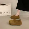 Sandálias Birkenstock com Solado Grosso para Aumentar a Altura Femininas 2026 Outono/Inverno Bico Redondo Versátil de Duas Vias Casual Simples Sandálias Casuais Preguiçosas Birkenstock