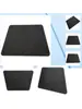 Placa de montaje para motor de bote inflable, placa trapezoidal de plástico, placa de montaje para motor de aleación de aluminio engrosada, accesorios para kayak de pesca