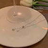 Collar con Colgante de Concha en Forma de Corazón para Niñas, Cadena de Clavícula con Borla de Verano, Accesorio Gargantilla de Diseño Nicho de Lujo Ligero