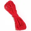 Paracord de Poliéster de Color Sólido Hilo Retorcido para Manualidades Colgante Cuerda para Ropa miu Accesorios Hechos a Mano Cuerda para Sombrero Material Cuerda Hilo de Cuerda