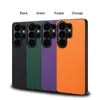 Denior es Adecuado para Funda Protectora Samsung S26Plus, Funda para Teléfono S24Ultra, Cubierta Trasera S25 con Patrón de Piel de Becerro Imitación