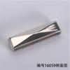 Hebilla de anillo de diámetro interior 21 mm plata niebla cepillada equipaje ropa zapato hebilla de pasador accesorios flor de zapato hebilla para mascota mediano niño