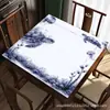 Tapete de Mahjong Transfronteiriço Amazon Tapete de Jogo de Tabuleiro Resistente a Manchas Silencioso Antiderrapante Superfície Fina Lisa Tapete de Mesa para Cartas de Jogo Fabricante