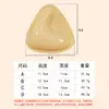 Insertos de Almohadilla Triangular para Pecho de Traje de Baño, Almohadillas de Esponja para Pecho de Bikini de Doble Cara, Sujetador Push-Up, Almohadillas para Pecho Invisibles, Engrosadas