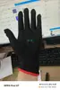 Guantes de Protección Laboral de Nylon Negro Pequeños, Medianos y Grandes Guantes de Protección Laboral Protectores para Trabajo Libre de Polvo de 13 Agujas