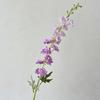 Flor Artificial Delphinium Hyacinth Violeta Decoração de Casa Arranjo de Flores de Chão Flor Falsa Adereços para Fotografia de Casamento
