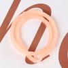 Hoja espaciadora de cerámica blanda de 6 mm con diseño innovador de flor, hecha a mano, para teléfono móvil, accesorios de joyería de color, venta al por mayor