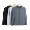 Chaqueta Softshell para Hombre 2026 Deportes al Aire Libre Cortavientos Impermeable Casual Moda Versátil Chaqueta Cuello Alto Cárdigan
