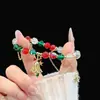 Pulseira de Miçangas Dopamina de Verão para Mulheres, com Design Fresco e Doce, Pingentes Florais, Sensação de Alto Padrão, Pulseira Versátil