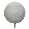 Estilo Coreano Ins Globo de Papel de Aluminio 4D Rayado Estrella 22 pulgadas Fiesta de Cumpleaños de Bebé Niños Performance Decoración de Dibujos Animados Arreglo