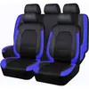 Funda de Asiento Universal para Comercio Exterior Cuero de PU Cuero Artificial Malla Transpirable Cojín para Asiento de Coche Wishebay Amazon Transfronterizo