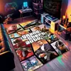 Alfombra Decorativa de Piso de Cachemira de Cristal para Sala de Estar y Mesa de Café, Alfombra Resistente a la Suciedad para el Hogar, Personajes de Marvel de Animación Transfronteriza, Sala de E-sports en stock