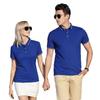 Camisa Polo Listrada Tingida na Fiação com Íon de Gelo e Espiga de Trigo Tridimensional, de Alto Padrão, Pedido de Uniforme de Trabalho de Verão, Uniforme de Fábrica, Camisa Cultural