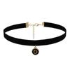 Amazon Joyería Creativa Letra Terciopelo Collar Gargantilla Collar Combinado Joyería de Moda Popular