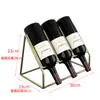 Decoración de Estante de Vino de Lujo Ligero, Estante de Exhibición de Gabinete de Vino de Gama Alta, Soporte Inclinado para Botellas de Vino de Uso Doméstico, Estante de Vino Decorativo