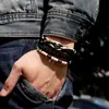 Fábrica de joias transfronteiriça direto da fábrica DIY Europeu e Americano corda de cânhamo trançada retrô pulseira de três peças multicamadas masculina pulseira