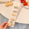 Pinza para el pelo de tela suave y linda de cobertura total para bebé niña que no daña el pelo, Pinza para el pelo de bebé, Lindo accesorio para el pelo para niños, Adorno para el pelo de bebé