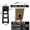 Porta-Retrato Adesivo Suporte Trapezoidal Painel Traseiro de Impressão em Cristal para Estúdio Suporte de Exibição Porta-Retrato Trapezoidal com Adesivo Incluído