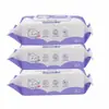 Buena Tradición Familiar Toallitas Húmedas para Bebés Algodón Importado para Manos y Bocas de Recién Nacidos, 80 Piezas/Paquete Paquete Familiar con Factor Hidratante
