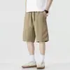 Novos Shorts Casuais Lyocell Tencel 2026 para Homens, Calças Finas de Comprimento Médio para o Verão, Shorts Esportivos de Basquete Plus Size