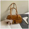 Bolsa Boston Simples de Nicho Coreana para Axila Feminina Nova Bolsa de Ombro Retro de Alta Qualidade Bolsa para Trabalho e Deslocamento