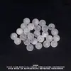 Cristal Fantasma de Copo de Nieve Natural Cuentas Sueltas Hecho a Mano DIY Accesorios de Cuentas Redondas Accesorio Individual Pulsera de Múltiples Gemas Rosa Flor de Cerezo