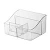 Caja de Almacenamiento de Cosméticos de Acrílico de Lujo Ligero Tocador de Escritorio Baño Estante para Labiales Cuidado de la Piel Caja de Cosméticos