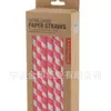 Pajitas de Papel Personalizadas de Fábrica, Pajitas de Papel Desechables, Pajitas de Papel Recubiertas, Pajitas Biodegradables